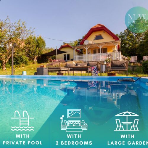 2BR Lavender Hideaway House by NW Cserszegtomaj 1 2BR Lavender Hideaway House by NW Cserszegtomaj