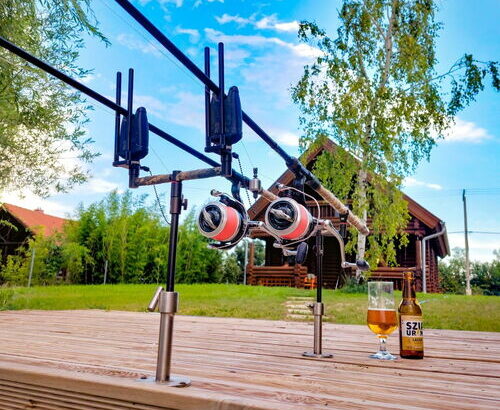 Berek Vízparti Rönkház Szaunával Hövej 