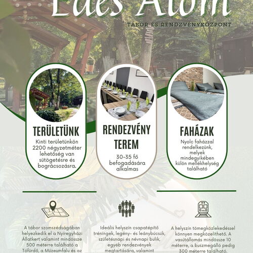 Édes Álom Tábor Nyíregyháza-Sóstó 